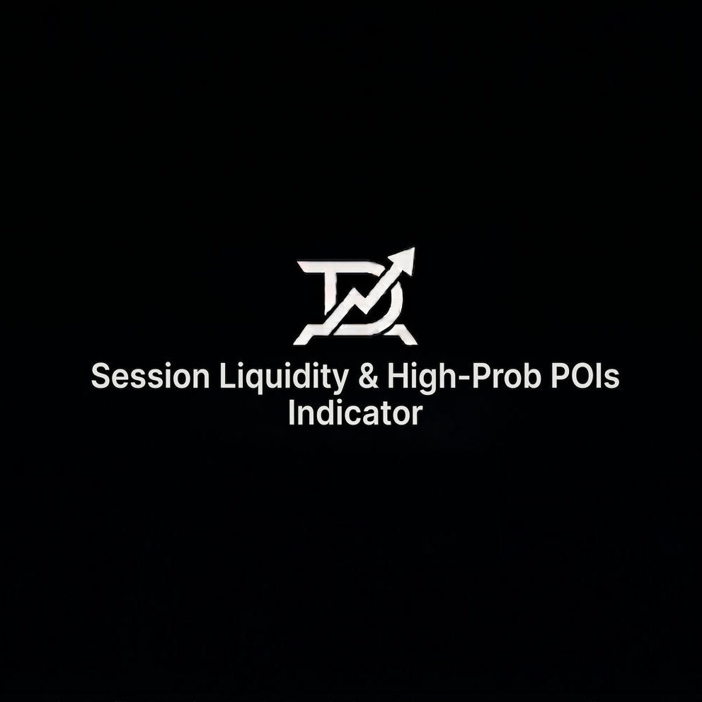 Session Liquidity & High-Prob POIs Indicator